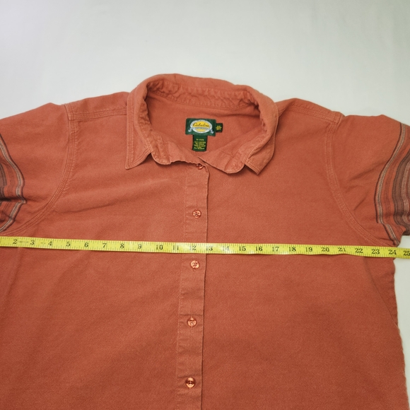 ⭐️Cabela’s Women’s Button-Up Shirt – Rustic Orange | Size 2XL 🌵 - Picture 7 of 7
